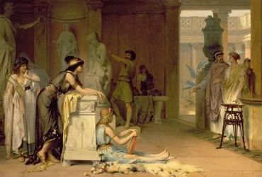 Lo studio di Fidia, 1879